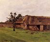 Claude Monet - Farm near Honfleur 1864