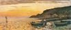 Claude Monet - Seacoast at Saint-Adresse, Sunset 1864