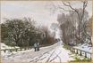 Claude Monet - The Road to the Farm of Saint-Simeon 1867