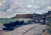 Claude Monet - Sainte-Adresse Fishing Boats on the Shore 1867