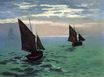 Claude Monet - Fishing Boats at Sea 1868