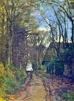 Claude Monet - Lane in Normandy 1868