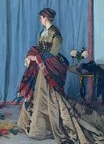 Claude Monet - Portrait of Madame Gaudibert 1868