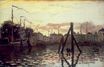 Claude Monet - The Port at Zaandam 1871