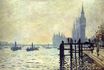 Claude Monet - The Thames below Westminster 1871