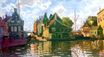 Claude Monet - Zaandam, Canal 1871
