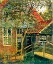 Claude Monet - Zaandam, Little Bridge 1871