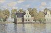 Claude Monet - Houses on the Zaan River at Zaandam 1871