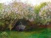 Claude Monet - Lilacs, Grey Weather 1872