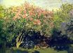 Claude Monet - Lilacs in the Sun 1872