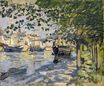Claude Monet - Seine at Rouen 1872