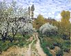Claude Monet - Trees in Bloom 1872