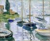 Claude Monet - Boats at rest, at Petit-Gennevilliers 1872