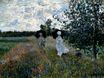 Claude Monet - Promenade near Argenteuil 1873