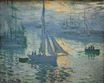 Claude Monet - The Sea, Sunrise 1873