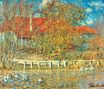 Claude Monet - The Pond with Ducks in Autumn 1873