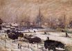 Claude Monet - Amsterdam in the Snow 1874