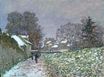 Claude Monet - Snow at Argenteuil 1874