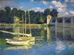 Claude Monet - The Bridge at Argenteuil 1874