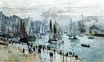 Claude Monet - Fishing Boats Leaving the Harbor, Le Havre 1874