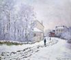 Claude Monet - Snow at Argenteuil 1875