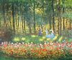 Claude Monet - The Artist's Family in the Garden 1875