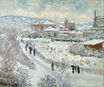 Claude Monet - View of Argenteuil in the Snow 1875