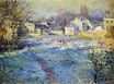 Claude Monet - White Frost 1875