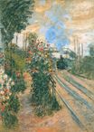 Claude Monet - Arriving at Montegeron 1876