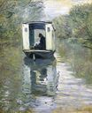 Claude Monet - The Boat Studio 1876