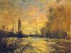 Claude Monet - The Small Arm of the Seine at Argenteuil 1876