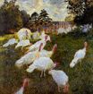 Claude Monet - The Turkeys 1876