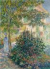 Claude Monet - Camille Monet in the Garden at the House in Argenteuil 1876