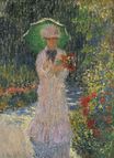 Claude Monet - Camille with Green Parasol 1876