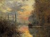 Claude Monet - Evening at Argenteuil 1876