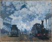 Claude Monet - Gare St.-Lazare Fogg 1877