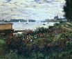 Claude Monet - Riverbank at Argenteuil 1877