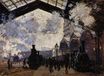Claude Monet - Saint-Lazare Station 1877
