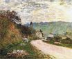 Claude Monet - The Route a Vetheuil 1878