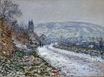 Claude Monet - Entering the Village of Vetheuil in Winter 1879
