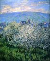 Claude Monet - Plums Blossom 1879