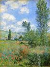 Claude Monet - Lane in the Poppy Fields, Ile Saint-Martin 1880
