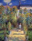 Claude Monet - The Artist's Garden at Vétheuil 1880