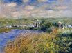 Claude Monet - Vetheuil Seen from Ile Saint Martin 1880