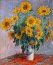 Claude Monet - Bouquet of Sunflowers 1880