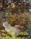 Claude Monet - Alice Hoschede in the Garden 1881