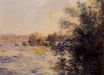 Claude Monet - Evening Effect of the Seine 1881