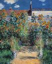 Claude Monet - The Garden at Vetheuil 1881