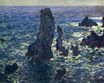 Claude Monet - The Pyramids, Cliffs at Belle-Ile 1881