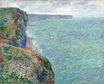 Claude Monet - The Sea Seen from the Cliffs of Fecamp 1881
